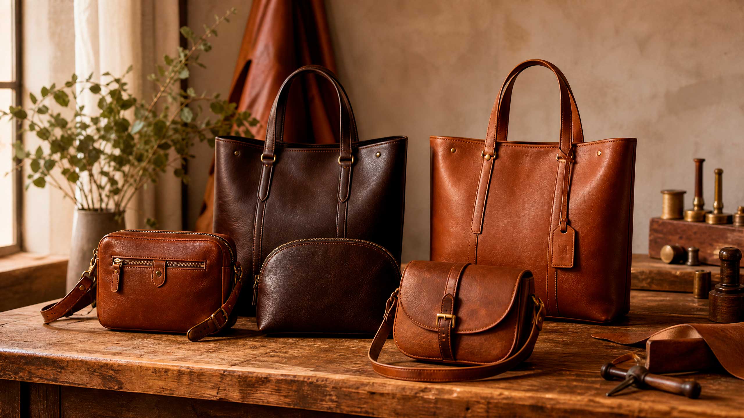 Bolsas de couro